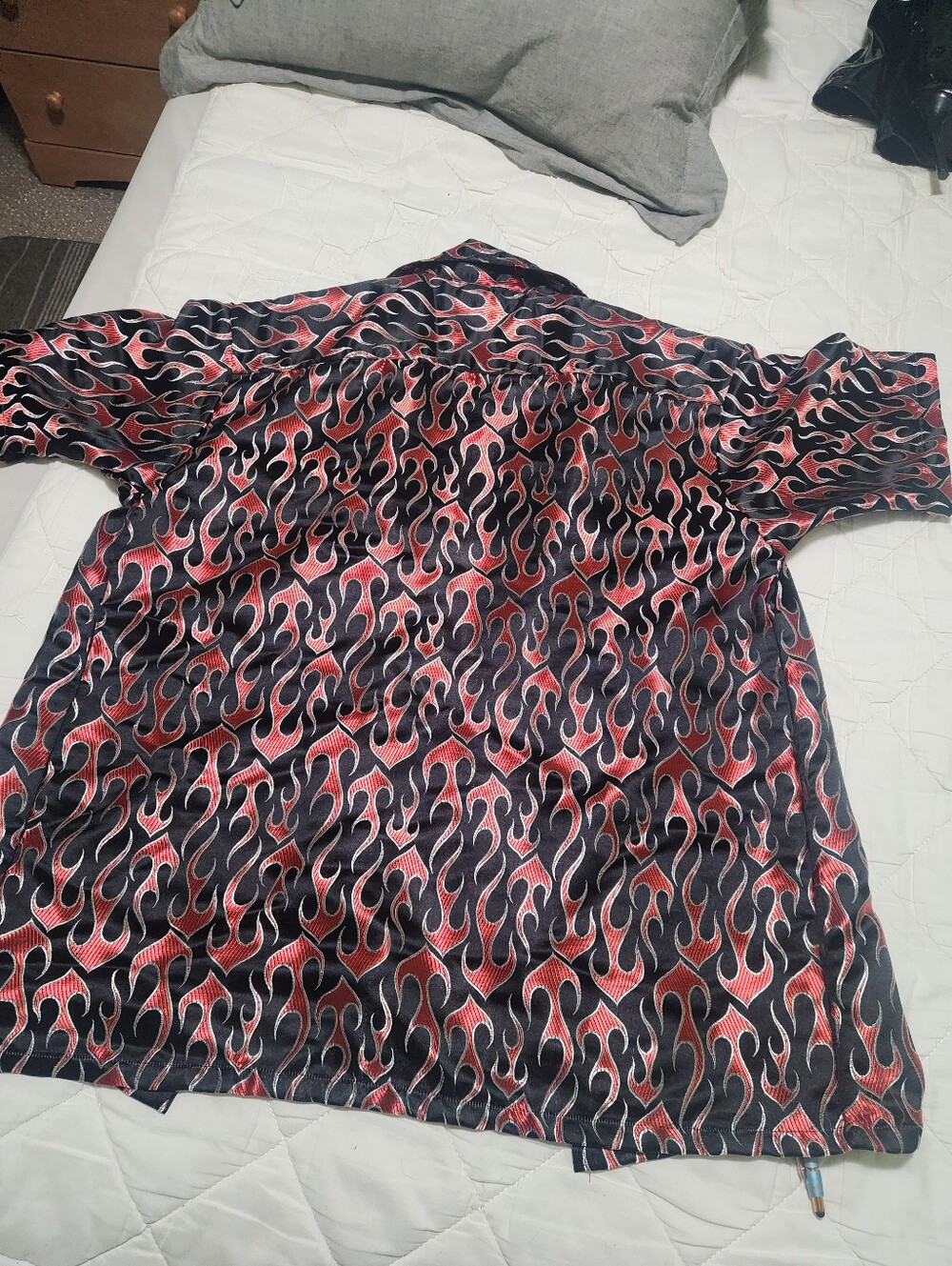 Fire Button Down - Picture 7 of 8